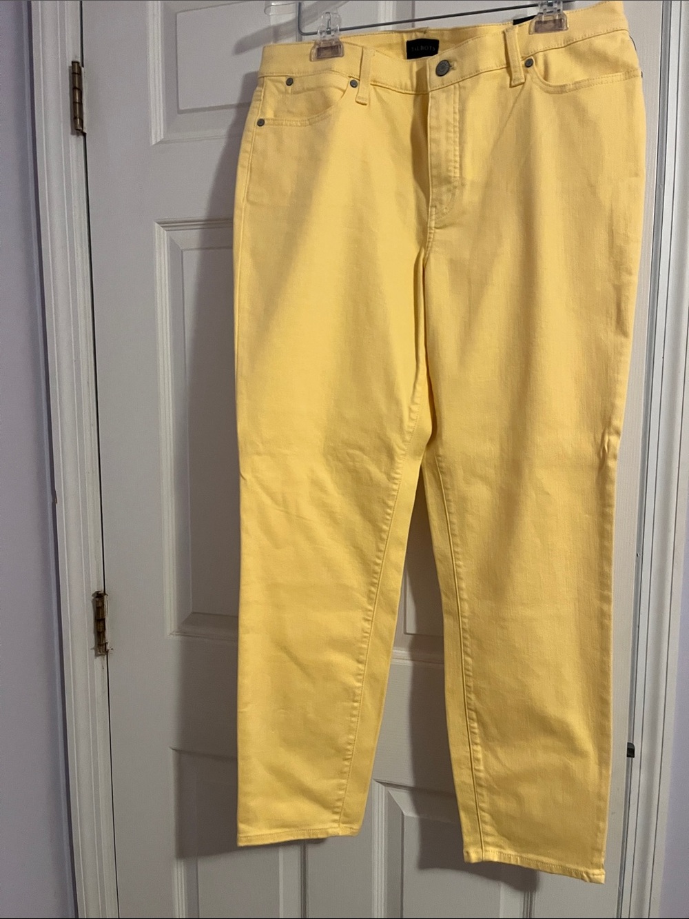 Talbots Yellow Slim Ankle Jeans - Women's - Picture 2 of 3